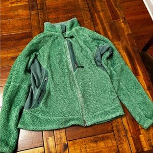 Patagonia Green Zip-Up Fleece Jacket